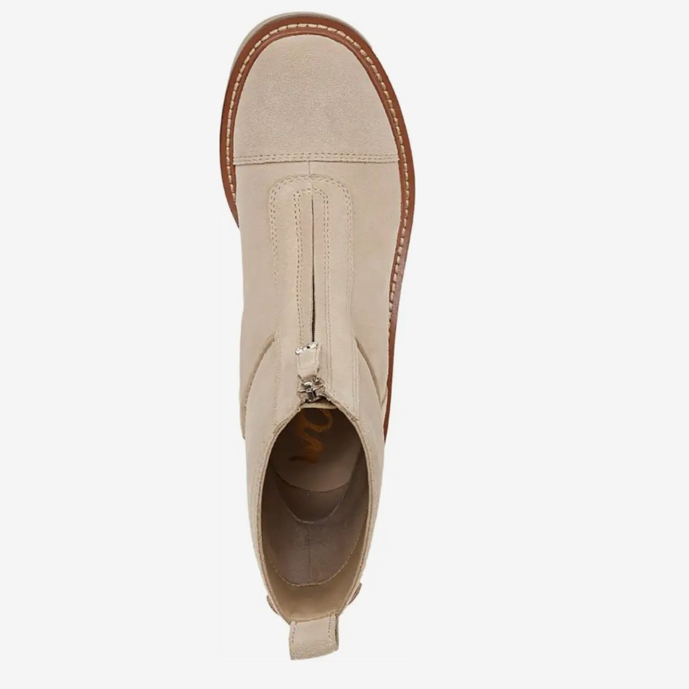 NIB $160 San Edelman Coopwr Chelsea Boots Oat suede color 9 - Picture 2 of 7